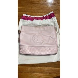 Tory Burch Fleming Leather Hobo